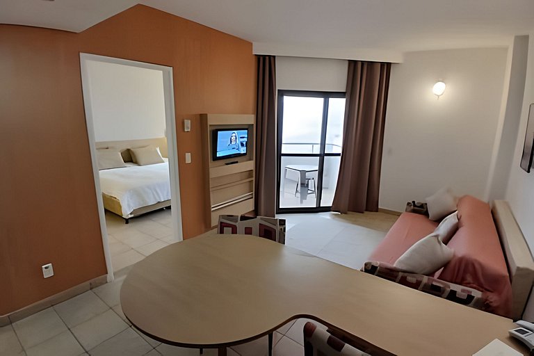 SHB - Beachfront: Varanda, Piscina e Por do Sol