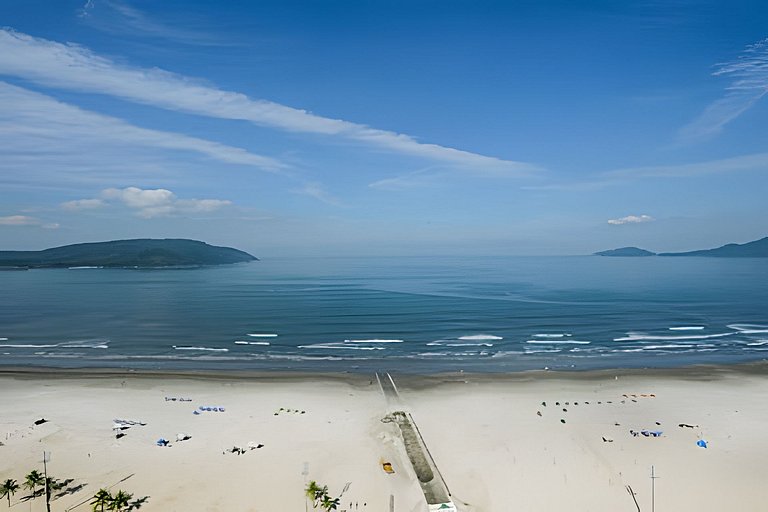 Beachfront: Varanda, Piscina e Por do Sol
