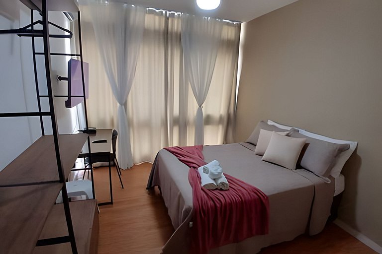 Aconchego Marítimo: Studio com Vista Mar