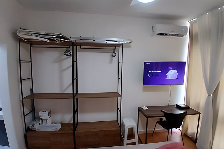 Aconchego Marítimo: Studio com Vista Mar