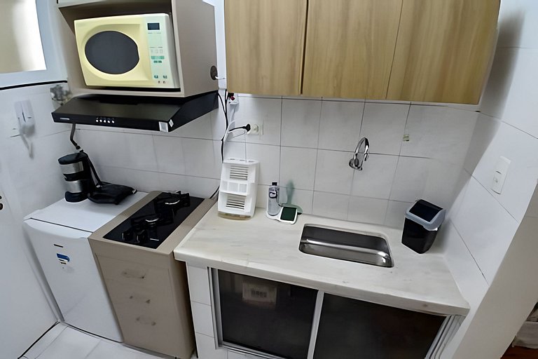 Aconchego Marítimo: Studio com Vista Mar