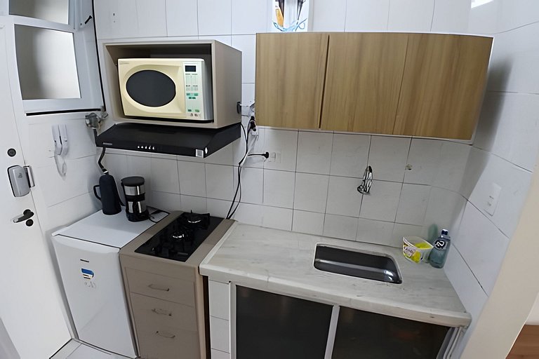 Aconchego Marítimo: Studio com Vista Mar