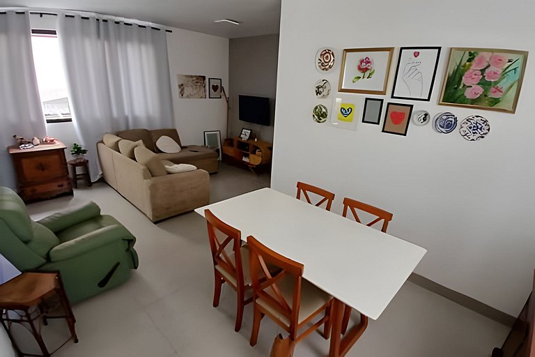 SHB - Oásis Tropical: Conforto e Estilo no Guarujá