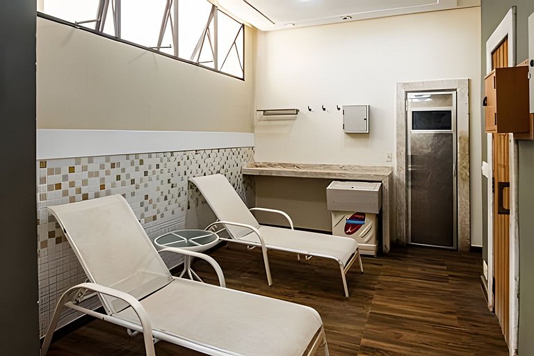 SHB - Piscina Relaxante, Conforto em Pitangueiras