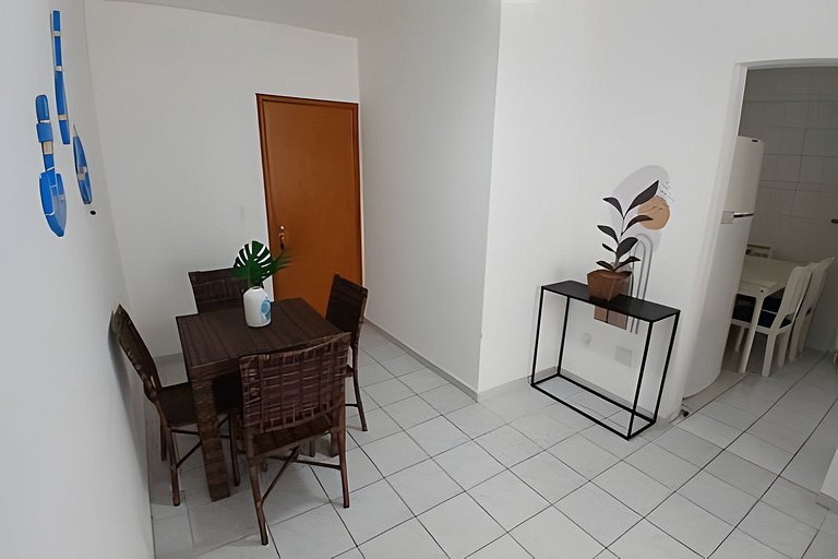 SHB • 2 min praia | Canto do Forte | Restaurantes