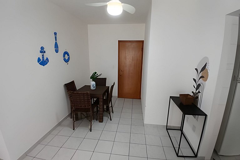 SHB • 2 min praia | Canto do Forte | Restaurantes