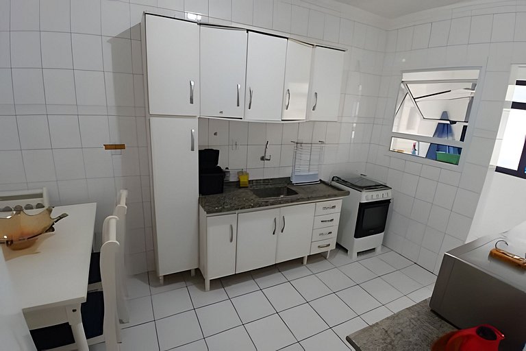 SHB • 2 min praia | Canto do Forte | Restaurantes