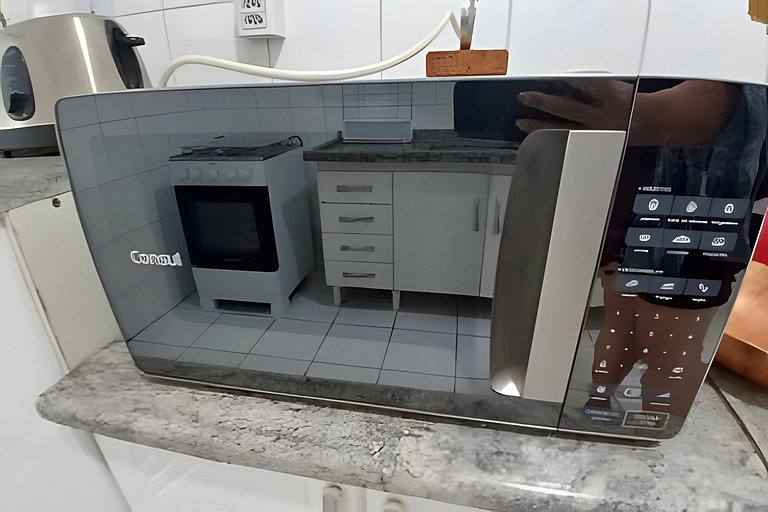 SHB • 2 min praia | Canto do Forte | Restaurantes