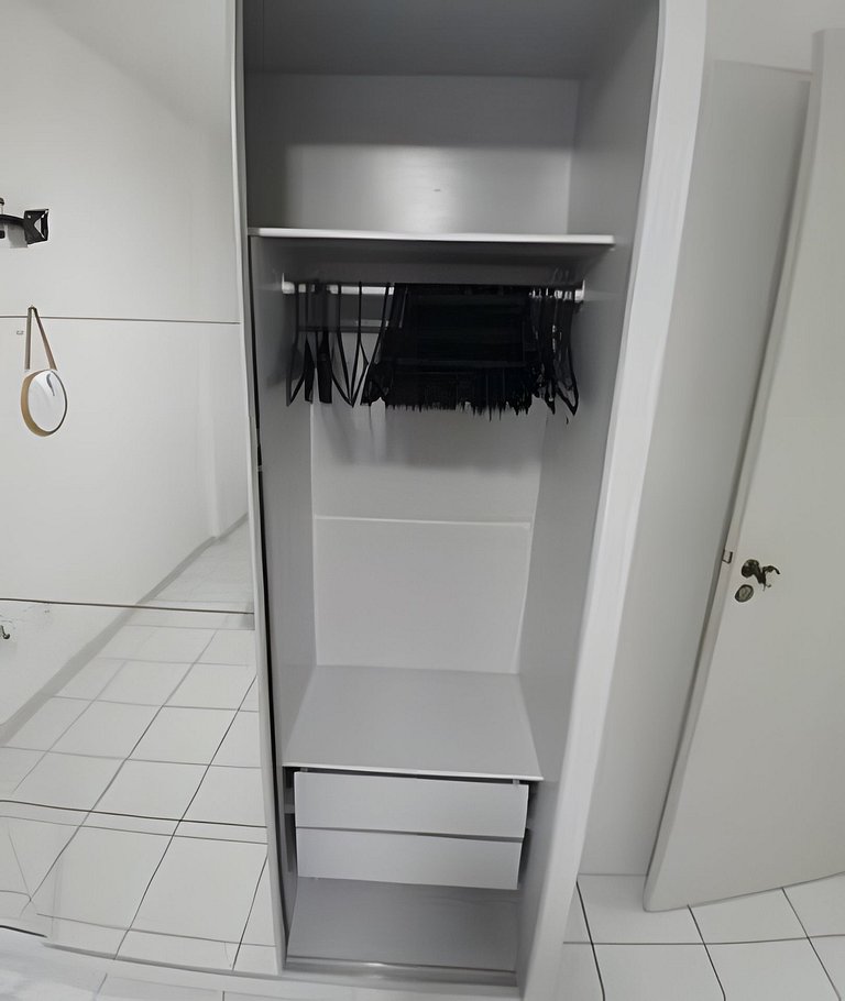 SHB • 2 min praia | Canto do Forte | Restaurantes