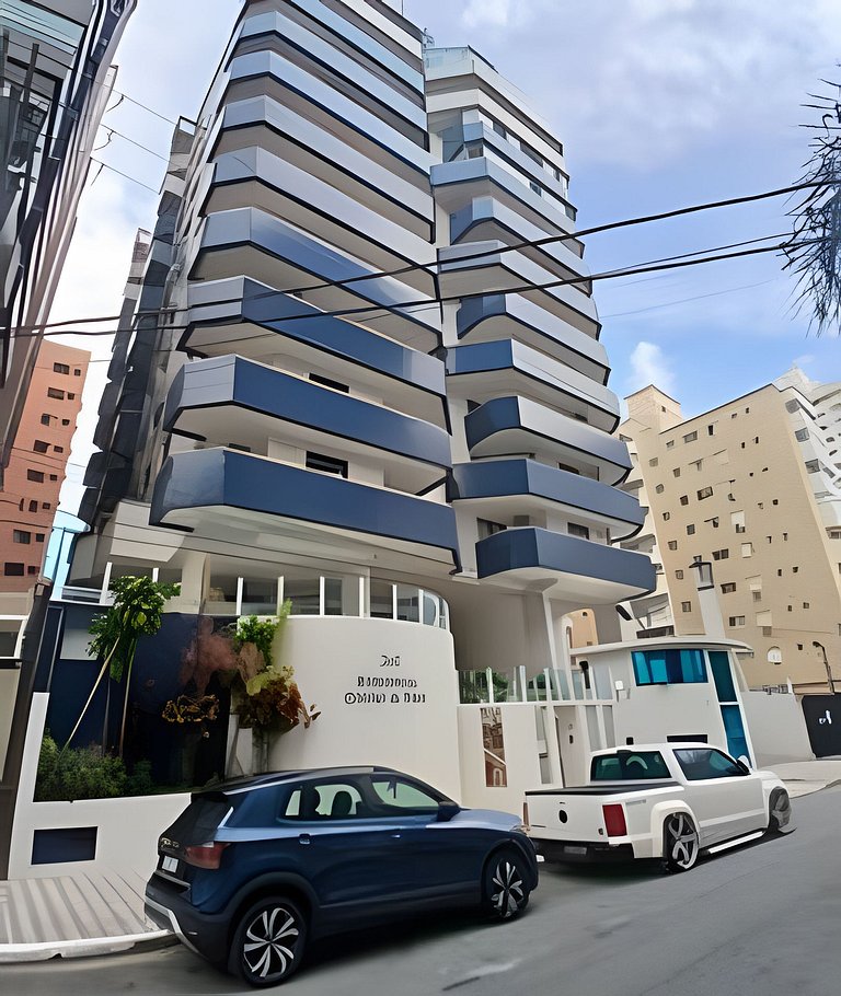 SHB • 2 min praia | Canto do Forte | Restaurantes