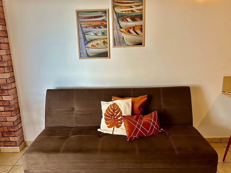 SHB -Santos Living • Piscina, Academia e Vista Mar