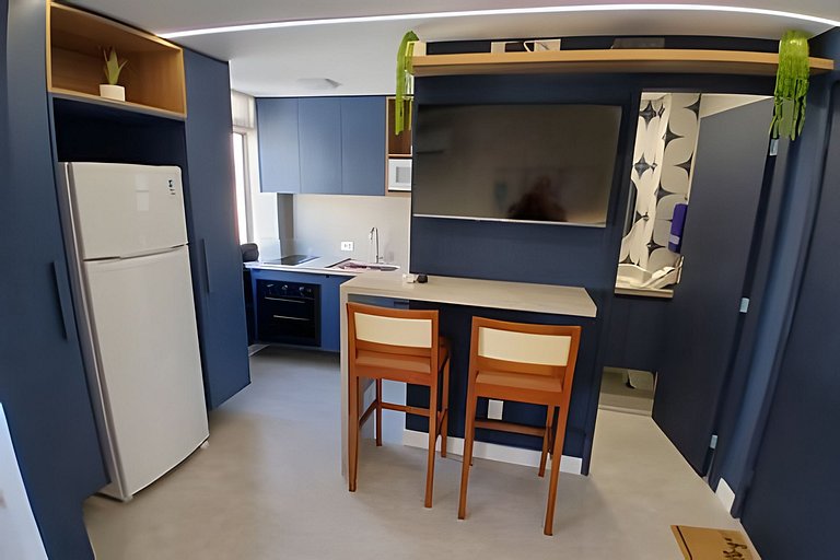 Loft Pé na Areia • Design & Localização Premium