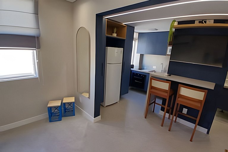 Loft Pé na Areia • Design & Localização Premium