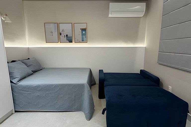 Loft Pé na Areia • Design & Localização Premium