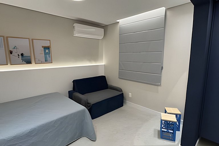 Loft Pé na Areia • Design & Localização Premium