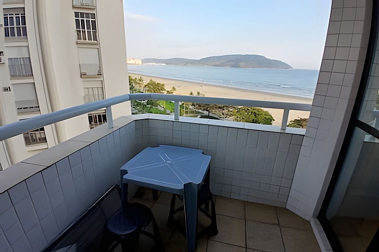 Pé na Areia • Piscina • Academia • Vista Incrível