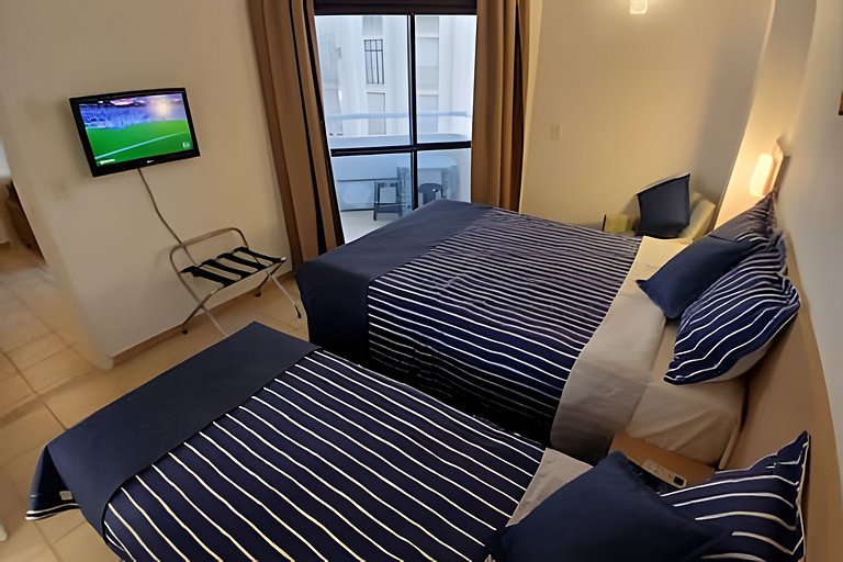 SHB - Pé na Areia, Piscina, Vista Incrível