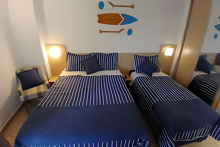 SHB - Pé na Areia, Piscina, Vista Incrível