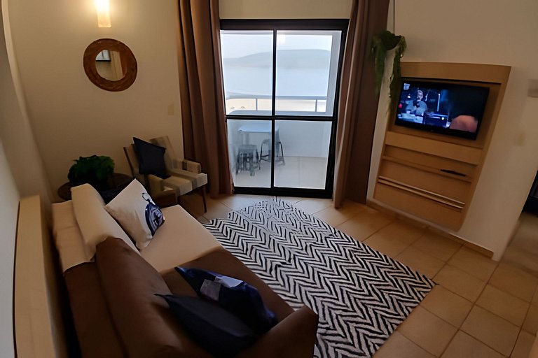 SHB - Pé na Areia, Piscina, Vista Incrível