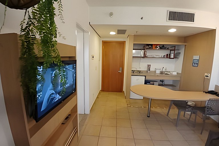 Pé na Areia • Piscina • Academia • Vista Incrível