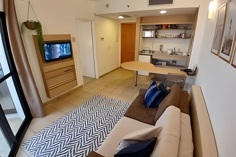 SHB - Pé na Areia, Piscina, Vista Incrível