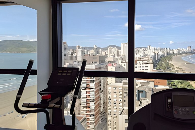 SHB - Pé na Areia, Piscina, Vista Incrível