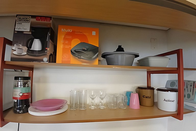 SHB - Pé na Areia, Piscina, Vista Incrível