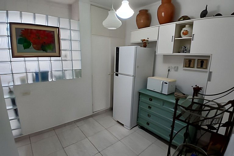 Seu Refúgio em Santos, Pé na Areia