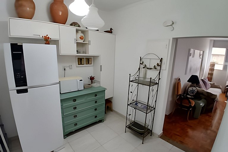 Seu Refúgio em Santos, Pé na Areia