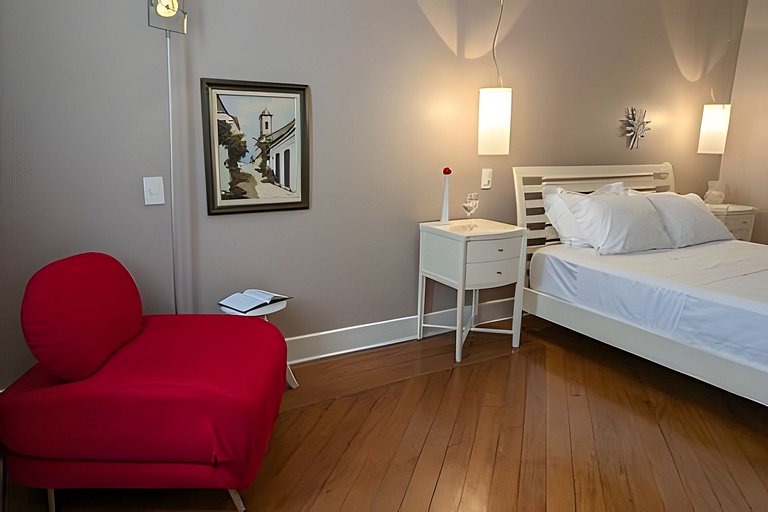 SHB - Casa na Praia Com Ar-Condicionado e 2 Vagas