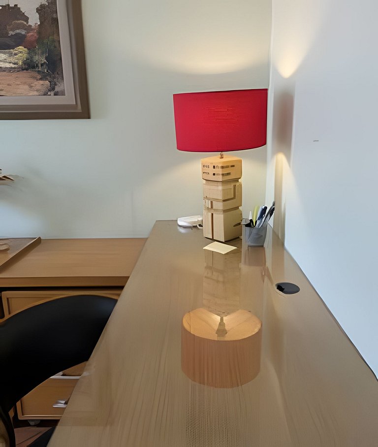 Casa quadra da praia com ar-condicionado e 2 vagas