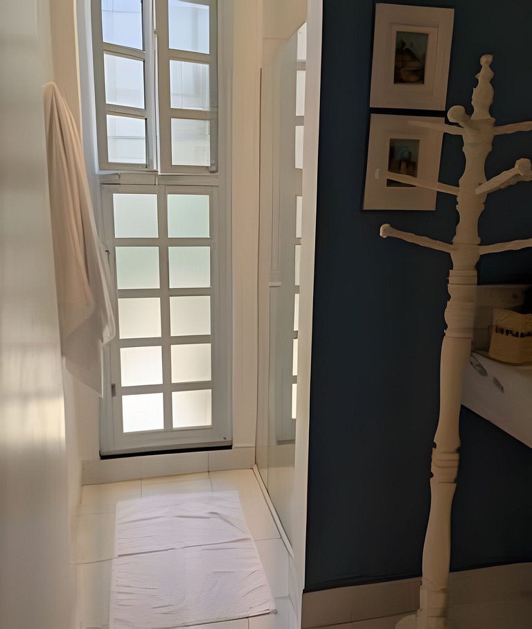 Casa quadra da praia com ar-condicionado e 2 vagas