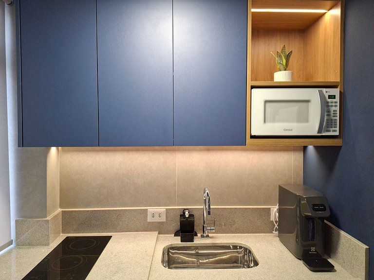 Loft Pé na Areia • Design & Localização Premium