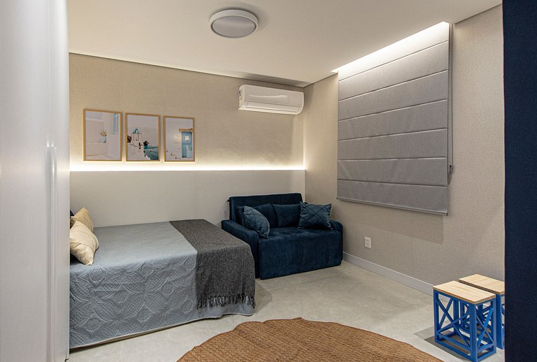 Loft Pé na Areia • Design & Localização Premium