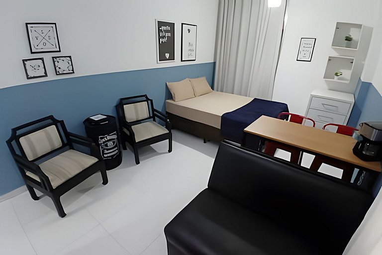 SHB - Aconchego em Santos a Passos do Mar