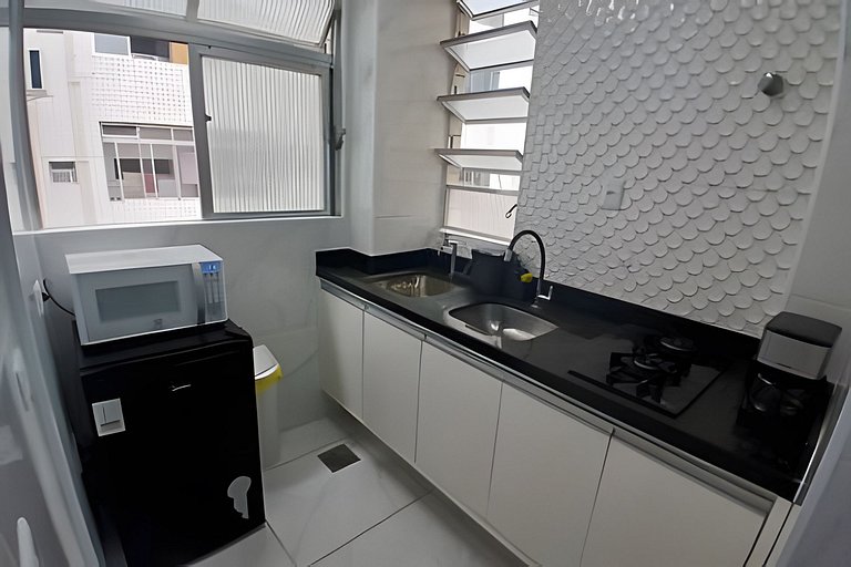 SHB - Aconchego em Santos a Passos do Mar