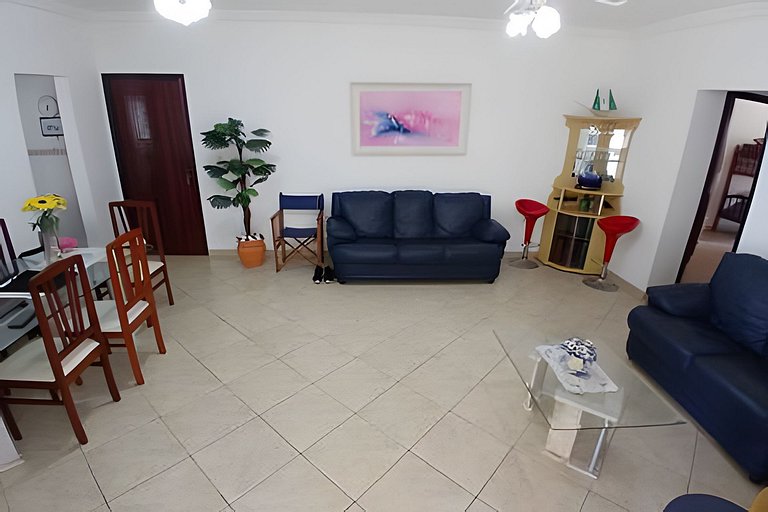 Pé na Areia, Churrasco e Vista mar para a Família