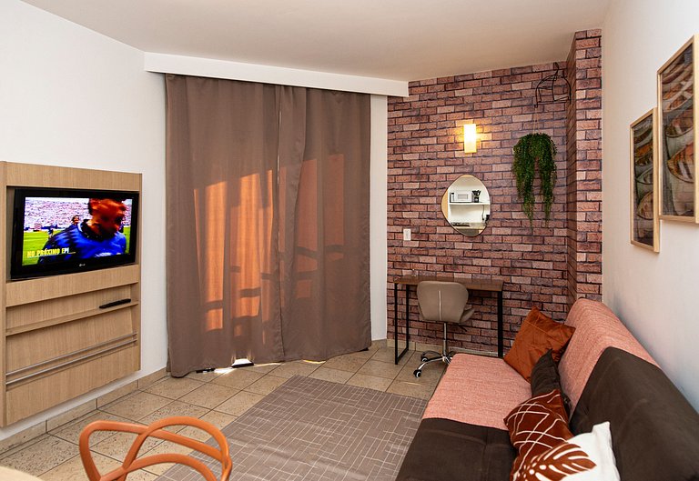 SHB -Santos Living • Piscina, Academia e Vista Mar