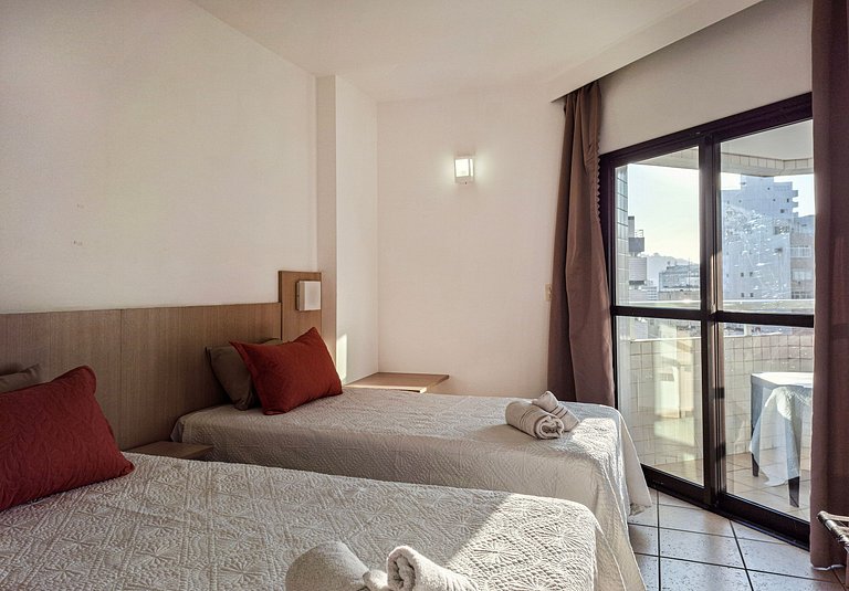 SHB -Santos Living • Piscina, Academia e Vista Mar