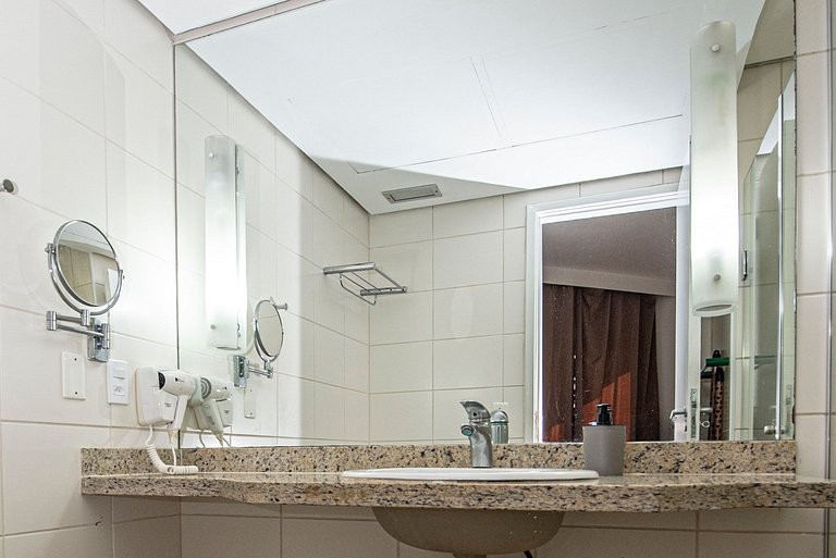 SHB -Santos Living • Piscina, Academia e Vista Mar