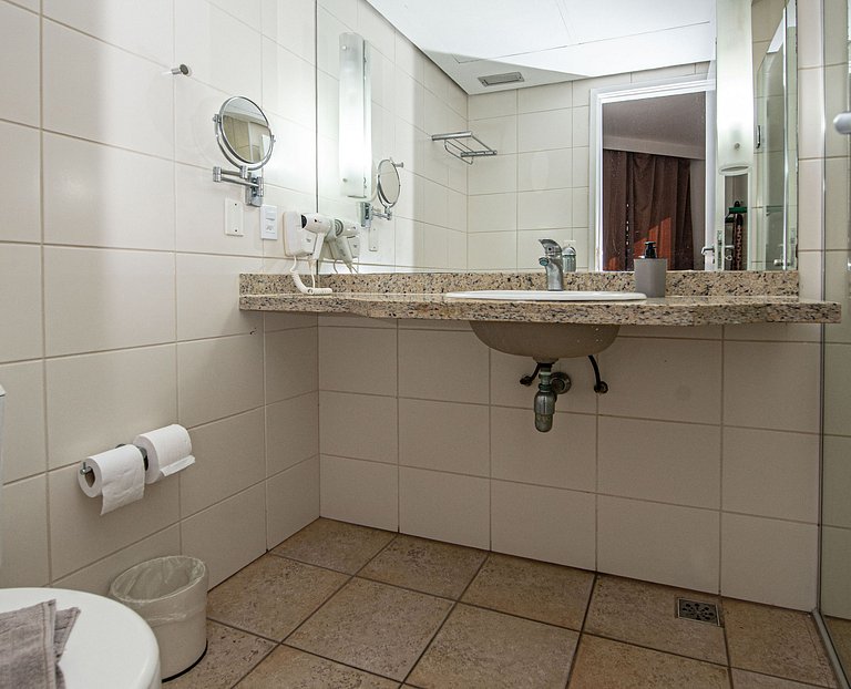 SHB -Santos Living • Piscina, Academia e Vista Mar