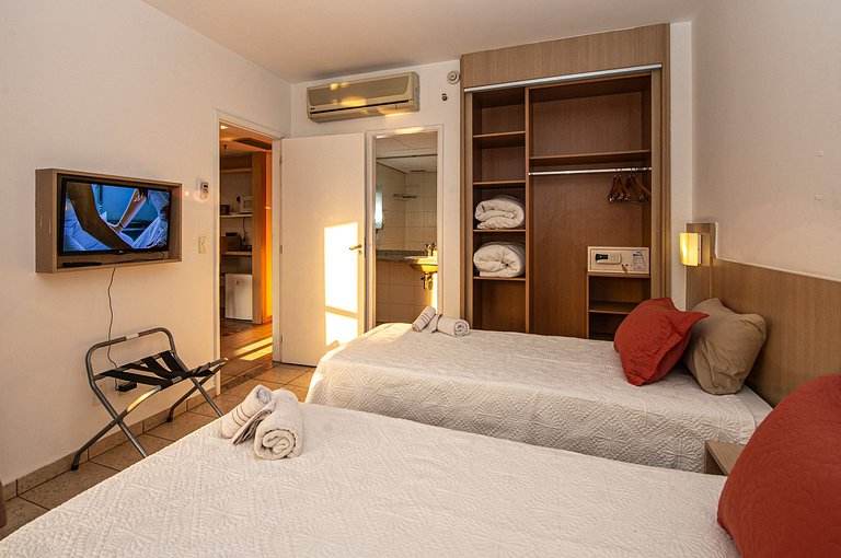 SHB -Santos Living • Piscina, Academia e Vista Mar