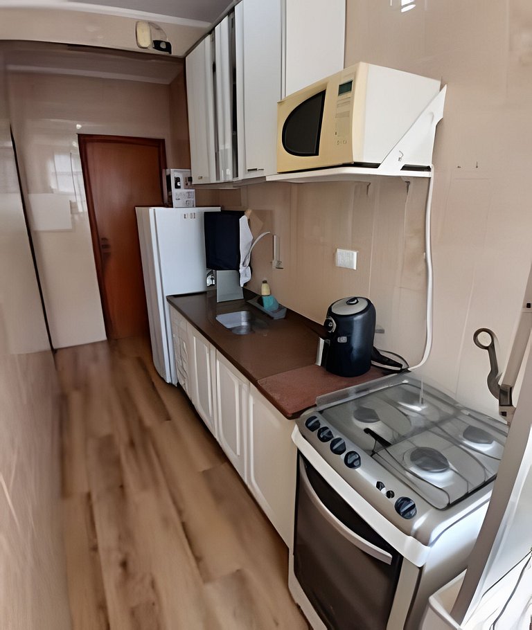 Conforto familiar – Wi-Fi veloz e 1 min da praia