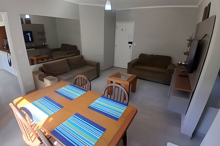 SHB - Família feliz: Wi-Fi rápido a 1 min da praia