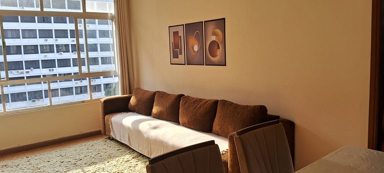 Conforto familiar – Wi-Fi veloz e 1 min da praia