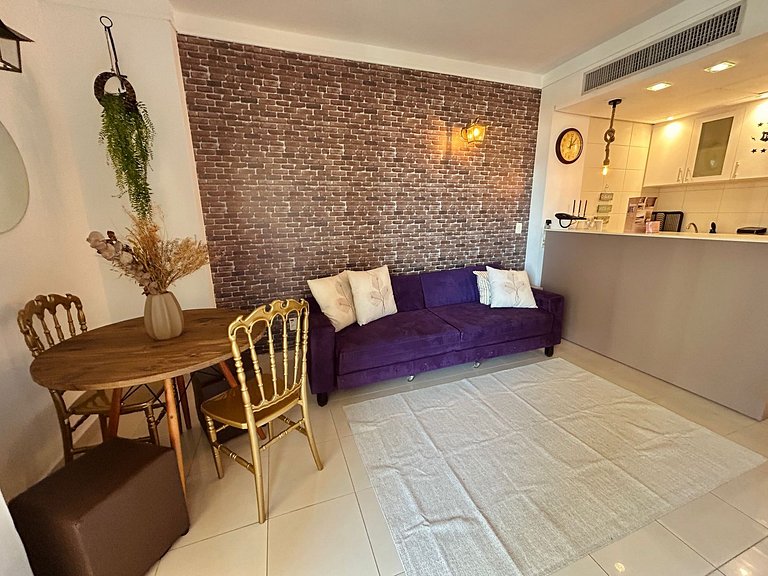 SHB - Apê Retrô | Aconchegante | Beira-Mar