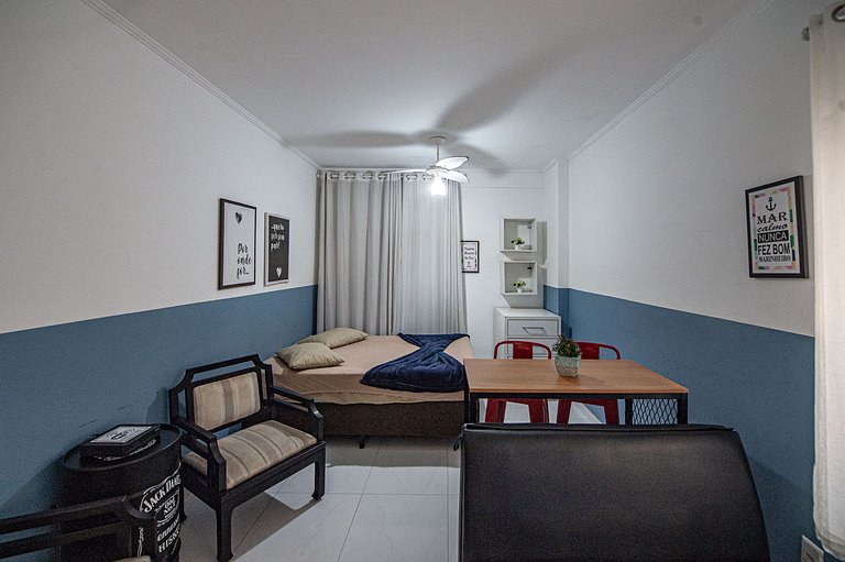 SHB - Aconchego em Santos a Passos do Mar