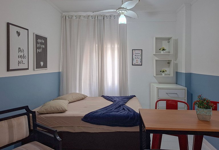 SHB - Aconchego em Santos a Passos do Mar