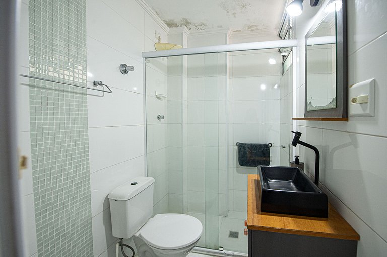 SHB - Aconchego em Santos a Passos do Mar