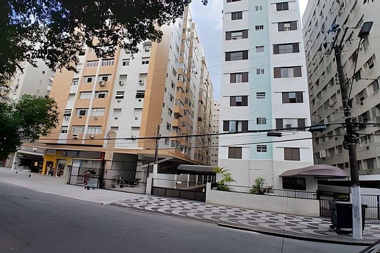 SHB • 2 min Praia | Comércios | Segurança